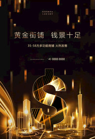 商铺海报