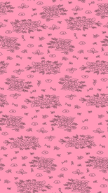 精美线条花叶花卉