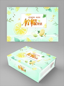 柠檬果茶包装