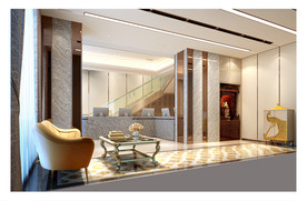 接待前台效果图