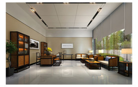 董事长办公室效果图