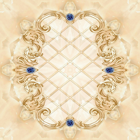 欧式石纹吊顶壁画背景