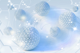 艺术圆球背景画