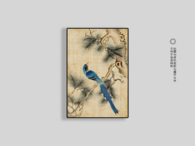 简约新中式挂画玄关