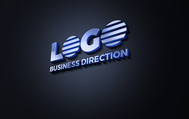 立体发光logo样机