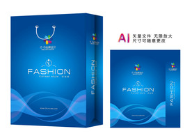 蓝色手提袋 手提袋设计 手提袋