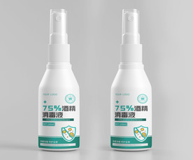 消毒包装设计 标签 标贴设计