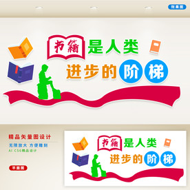 图书馆文化墙