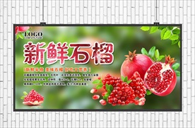 新鲜石榴海报