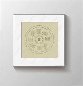 中式图案矢量图