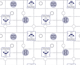 大牌抽象几何格子乱花