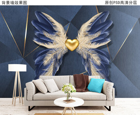 现代简约时尚装饰背景墙