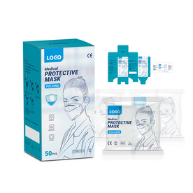 医用防护口罩 口罩 手绘口罩