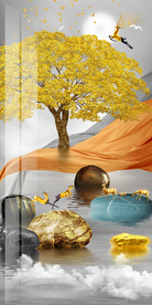 石来运转发财树