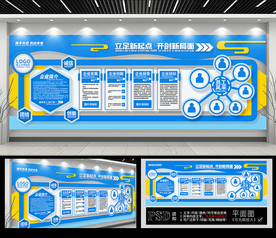 企业文化墙 公司文化墙