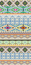 花朵 花型 花纹 手绘 数码