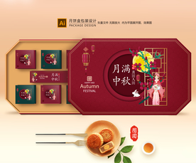 月饼包装 月饼礼盒