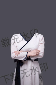 女性半身形象照