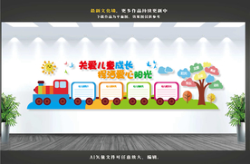 幼儿园文化墙 校园文化