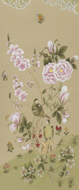 花鸟手绘玄关