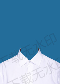 女性白衬衫模板