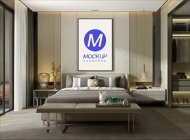 海报插画展示宣传画样机