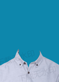 证件照灰色衬衫