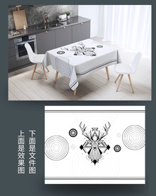 北欧桌布