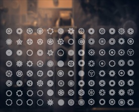 104款齿轮矢量元素