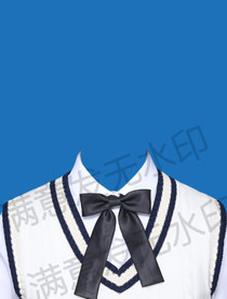 女性衬衫正装证件照