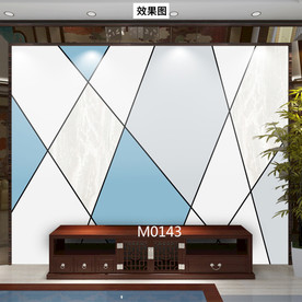 大理石 几何背景墙