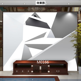 3D立体几何背景墙