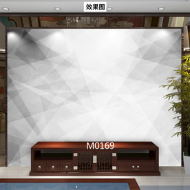 意境几何背景墙