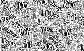 服装印花设计图案字母循环