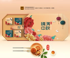 月饼包装 月饼礼盒