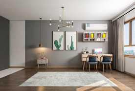 现代背景墙 卧室3D效果摄影墙