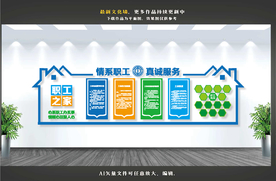 职工之家 工会文化墙