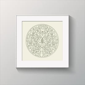 陶瓷花纹装饰图案