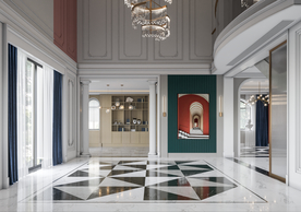 欧式客厅背景墙