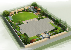 庭院别墅效果图