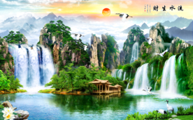 国画山水国画山水国画