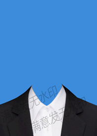 女士西服证件照