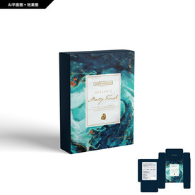 礼品包装 创新纹理 面膜包装