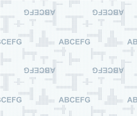 抽象几何方块字母乱花