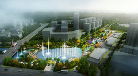 城市公园景观设计效果图