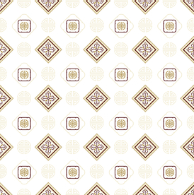 男装几何菱形格子