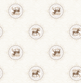 欧美风浪纹抽象马乱花