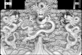 龙灰度图