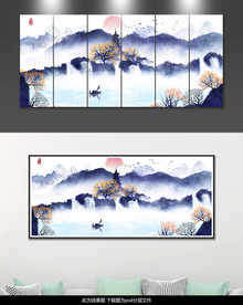 山水装饰画