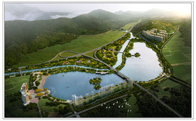 市政道路规划景观效果图